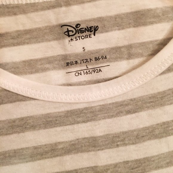 Disney Mickey Minnie Mouse Tank Stiped Swing Tank Tee Top Size Small - Picture 6 of 8